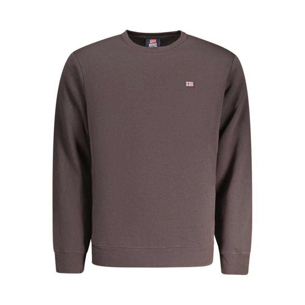 Norway 1963 Brown Cotton Men's Men's Sweatshirt